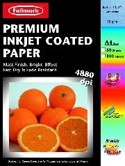 Inkjet Coated Paper A4 100 sheets (PPIPA100)